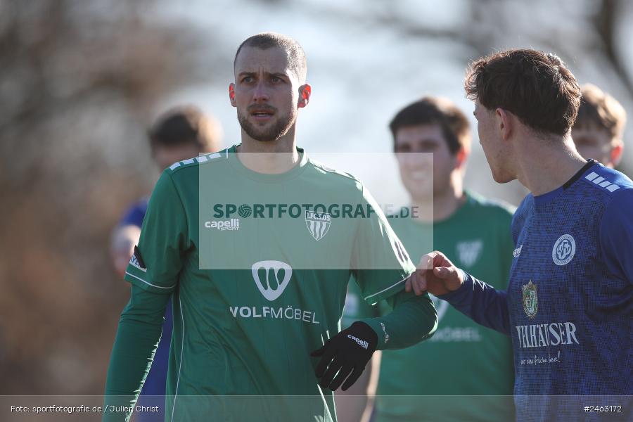 sport, action, Würzburger FV 04, WFV, Schweinfurt, Sachs-Stadion (Nebenplatz 9), Regionalliga Bayern, Landesfreundschaftsspiele, Fussball, FCS, Bayernliga Nord, BFV, 1. FC Schweinfurt 1905, 01.02.2025 - Bild-ID: 2463172