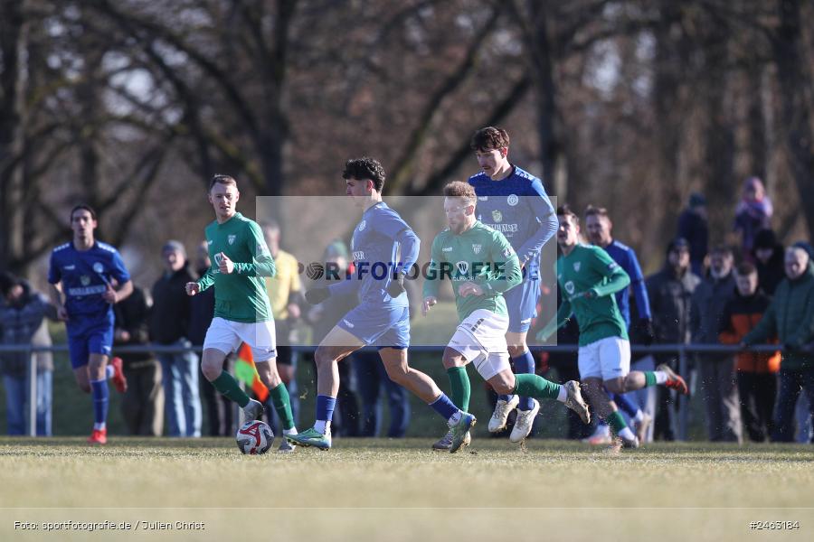 sport, action, Würzburger FV 04, WFV, Schweinfurt, Sachs-Stadion (Nebenplatz 9), Regionalliga Bayern, Landesfreundschaftsspiele, Fussball, FCS, Bayernliga Nord, BFV, 1. FC Schweinfurt 1905, 01.02.2025 - Bild-ID: 2463184