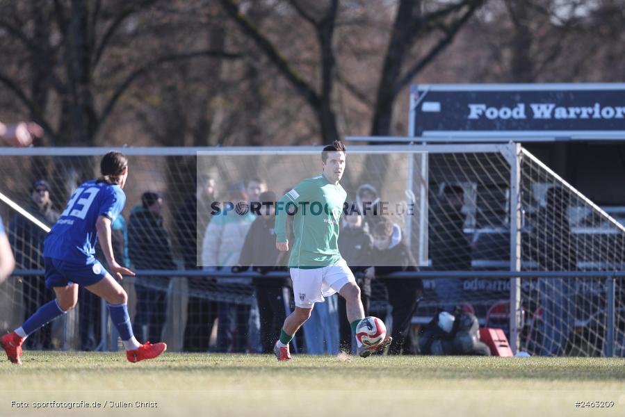 sport, action, Würzburger FV 04, WFV, Schweinfurt, Sachs-Stadion (Nebenplatz 9), Regionalliga Bayern, Landesfreundschaftsspiele, Fussball, FCS, Bayernliga Nord, BFV, 1. FC Schweinfurt 1905, 01.02.2025 - Bild-ID: 2463209