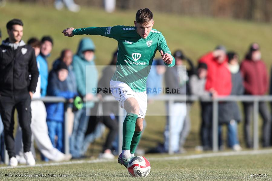 sport, action, Würzburger FV 04, WFV, Schweinfurt, Sachs-Stadion (Nebenplatz 9), Regionalliga Bayern, Landesfreundschaftsspiele, Fussball, FCS, Bayernliga Nord, BFV, 1. FC Schweinfurt 1905, 01.02.2025 - Bild-ID: 2463230