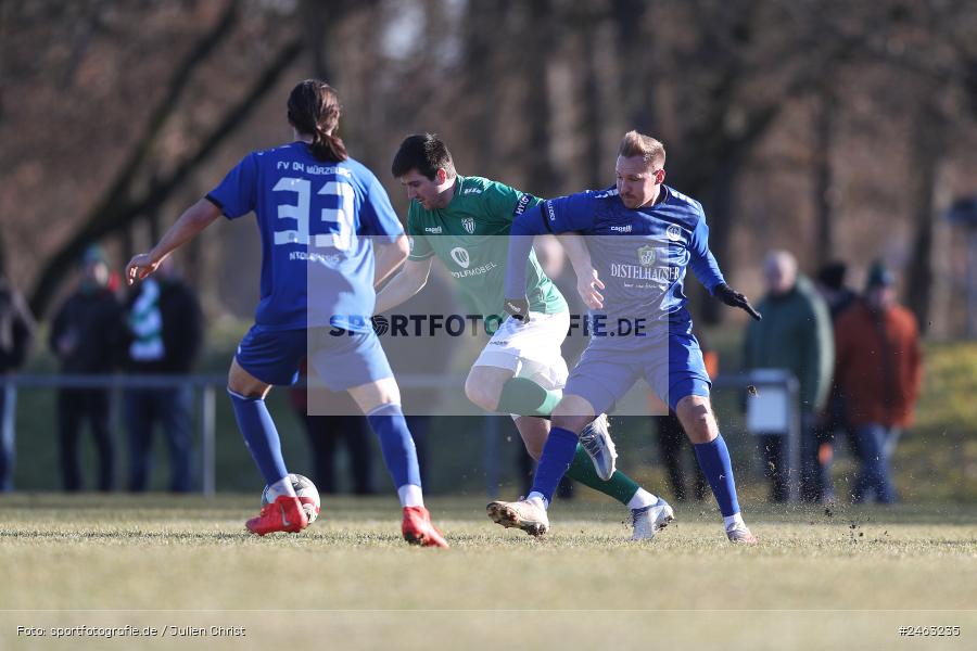 sport, action, Würzburger FV 04, WFV, Schweinfurt, Sachs-Stadion (Nebenplatz 9), Regionalliga Bayern, Landesfreundschaftsspiele, Fussball, FCS, Bayernliga Nord, BFV, 1. FC Schweinfurt 1905, 01.02.2025 - Bild-ID: 2463235