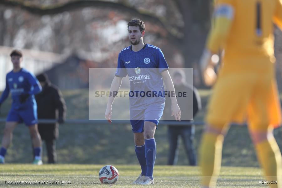 sport, action, Würzburger FV 04, WFV, Schweinfurt, Sachs-Stadion (Nebenplatz 9), Regionalliga Bayern, Landesfreundschaftsspiele, Fussball, FCS, Bayernliga Nord, BFV, 1. FC Schweinfurt 1905, 01.02.2025 - Bild-ID: 2463238