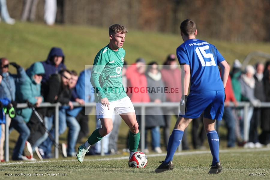 sport, action, Würzburger FV 04, WFV, Schweinfurt, Sachs-Stadion (Nebenplatz 9), Regionalliga Bayern, Landesfreundschaftsspiele, Fussball, FCS, Bayernliga Nord, BFV, 1. FC Schweinfurt 1905, 01.02.2025 - Bild-ID: 2463257