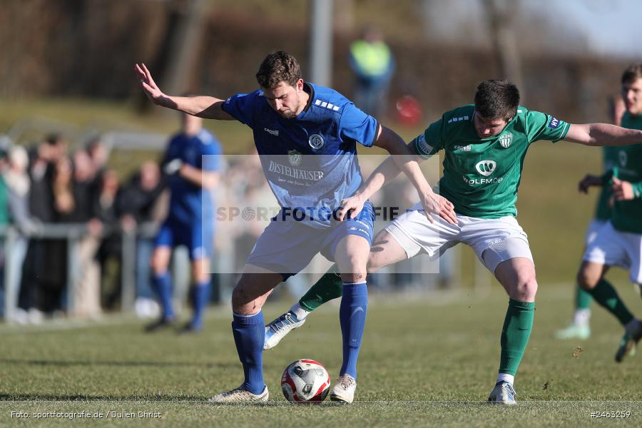 sport, action, Würzburger FV 04, WFV, Schweinfurt, Sachs-Stadion (Nebenplatz 9), Regionalliga Bayern, Landesfreundschaftsspiele, Fussball, FCS, Bayernliga Nord, BFV, 1. FC Schweinfurt 1905, 01.02.2025 - Bild-ID: 2463259