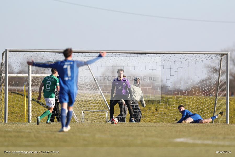 sport, action, Würzburger FV 04, WFV, Schweinfurt, Sachs-Stadion (Nebenplatz 9), Regionalliga Bayern, Landesfreundschaftsspiele, Fussball, FCS, Bayernliga Nord, BFV, 1. FC Schweinfurt 1905, 01.02.2025 - Bild-ID: 2463274