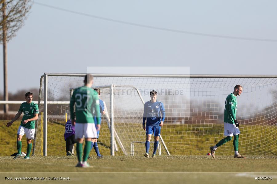 sport, action, Würzburger FV 04, WFV, Schweinfurt, Sachs-Stadion (Nebenplatz 9), Regionalliga Bayern, Landesfreundschaftsspiele, Fussball, FCS, Bayernliga Nord, BFV, 1. FC Schweinfurt 1905, 01.02.2025 - Bild-ID: 2463276