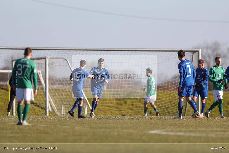 sport, action, Würzburger FV 04, WFV, Schweinfurt, Sachs-Stadion (Nebenplatz 9), Regionalliga Bayern, Landesfreundschaftsspiele, Fussball, FCS, Bayernliga Nord, BFV, 1. FC Schweinfurt 1905, 01.02.2025 - Bild-ID: 2463277