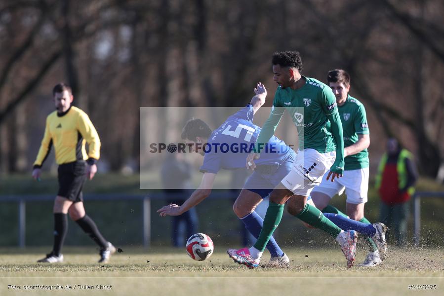 sport, action, Würzburger FV 04, WFV, Schweinfurt, Sachs-Stadion (Nebenplatz 9), Regionalliga Bayern, Landesfreundschaftsspiele, Fussball, FCS, Bayernliga Nord, BFV, 1. FC Schweinfurt 1905, 01.02.2025 - Bild-ID: 2463295