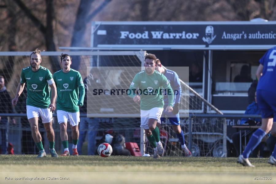 sport, action, Würzburger FV 04, WFV, Schweinfurt, Sachs-Stadion (Nebenplatz 9), Regionalliga Bayern, Landesfreundschaftsspiele, Fussball, FCS, Bayernliga Nord, BFV, 1. FC Schweinfurt 1905, 01.02.2025 - Bild-ID: 2463302