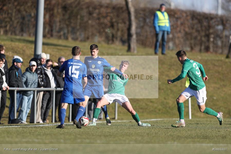 sport, action, Würzburger FV 04, WFV, Schweinfurt, Sachs-Stadion (Nebenplatz 9), Regionalliga Bayern, Landesfreundschaftsspiele, Fussball, FCS, Bayernliga Nord, BFV, 1. FC Schweinfurt 1905, 01.02.2025 - Bild-ID: 2463307