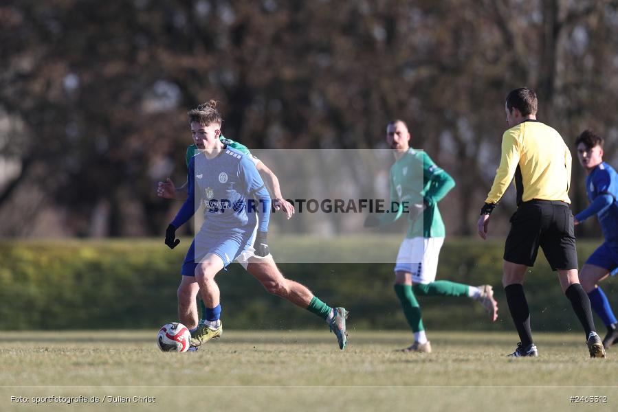 sport, action, Würzburger FV 04, WFV, Schweinfurt, Sachs-Stadion (Nebenplatz 9), Regionalliga Bayern, Landesfreundschaftsspiele, Fussball, FCS, Bayernliga Nord, BFV, 1. FC Schweinfurt 1905, 01.02.2025 - Bild-ID: 2463312 sport, action, Würzburger FV 04, WFV, Schweinfurt, Sachs-Stadion (Nebenplatz 9), Regionalliga Bayern, Landesfreundschaftsspiele, Fussball, FCS, Bayernliga Nord, BFV, 1. FC Schweinfurt 1905, 01.02.2025 - Bild-ID: 2463312