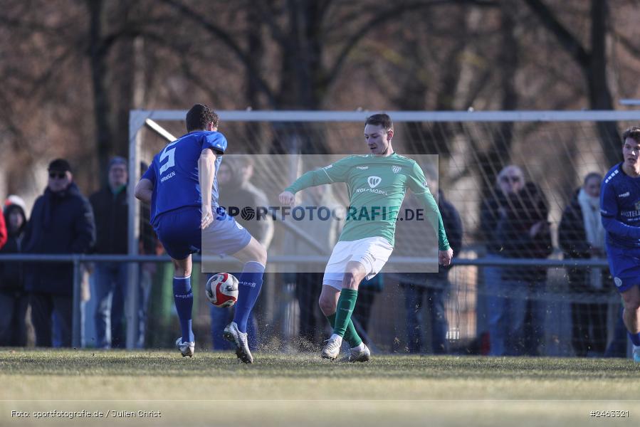 sport, action, Würzburger FV 04, WFV, Schweinfurt, Sachs-Stadion (Nebenplatz 9), Regionalliga Bayern, Landesfreundschaftsspiele, Fussball, FCS, Bayernliga Nord, BFV, 1. FC Schweinfurt 1905, 01.02.2025 - Bild-ID: 2463321