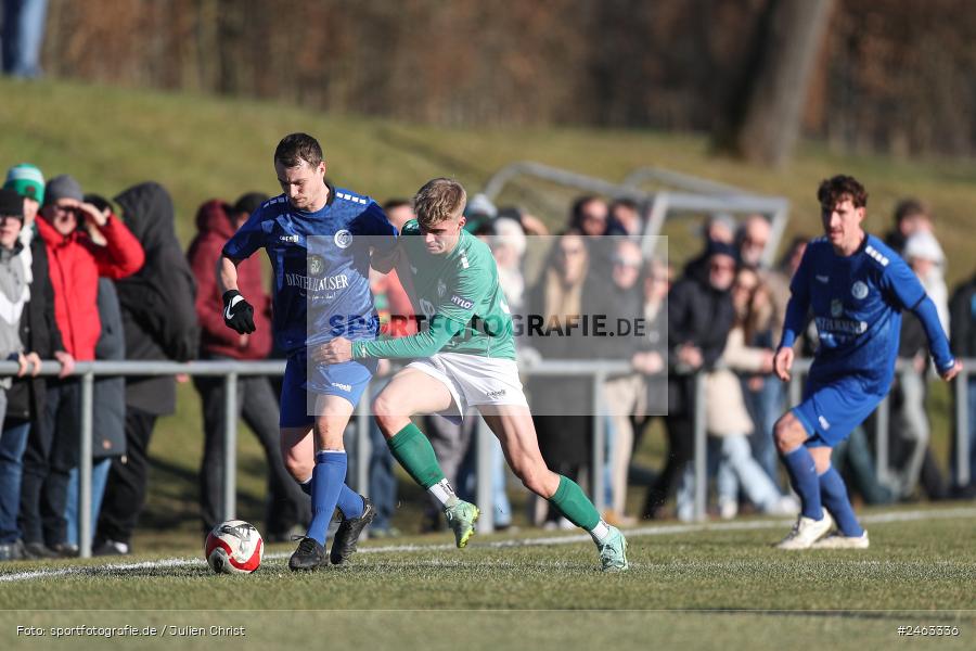 sport, action, Würzburger FV 04, WFV, Schweinfurt, Sachs-Stadion (Nebenplatz 9), Regionalliga Bayern, Landesfreundschaftsspiele, Fussball, FCS, Bayernliga Nord, BFV, 1. FC Schweinfurt 1905, 01.02.2025 - Bild-ID: 2463336