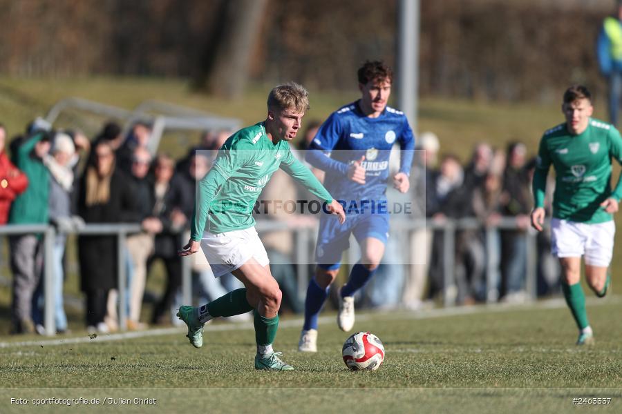 sport, action, Würzburger FV 04, WFV, Schweinfurt, Sachs-Stadion (Nebenplatz 9), Regionalliga Bayern, Landesfreundschaftsspiele, Fussball, FCS, Bayernliga Nord, BFV, 1. FC Schweinfurt 1905, 01.02.2025 - Bild-ID: 2463337