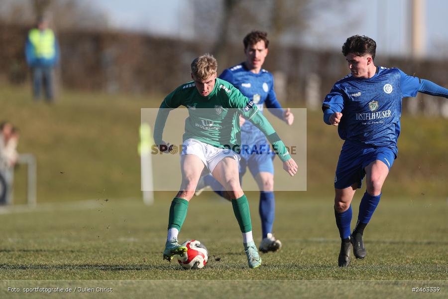 sport, action, Würzburger FV 04, WFV, Schweinfurt, Sachs-Stadion (Nebenplatz 9), Regionalliga Bayern, Landesfreundschaftsspiele, Fussball, FCS, Bayernliga Nord, BFV, 1. FC Schweinfurt 1905, 01.02.2025 - Bild-ID: 2463339