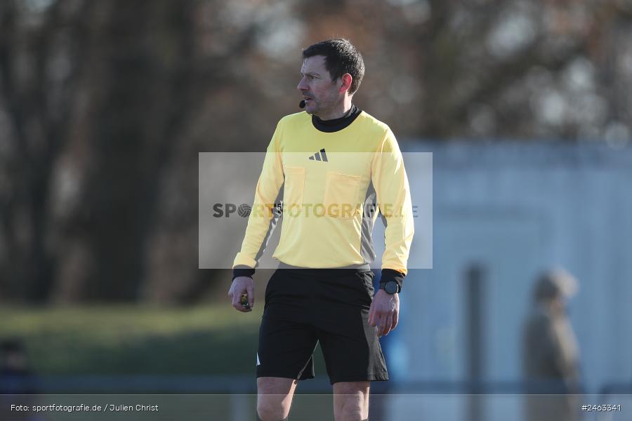 sport, action, Würzburger FV 04, WFV, Schweinfurt, Sachs-Stadion (Nebenplatz 9), Regionalliga Bayern, Landesfreundschaftsspiele, Fussball, FCS, Bayernliga Nord, BFV, 1. FC Schweinfurt 1905, 01.02.2025 - Bild-ID: 2463341