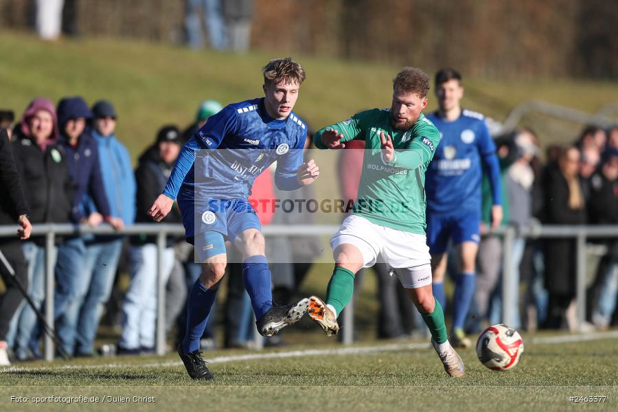 sport, action, Würzburger FV 04, WFV, Schweinfurt, Sachs-Stadion (Nebenplatz 9), Regionalliga Bayern, Landesfreundschaftsspiele, Fussball, FCS, Bayernliga Nord, BFV, 1. FC Schweinfurt 1905, 01.02.2025 - Bild-ID: 2463377