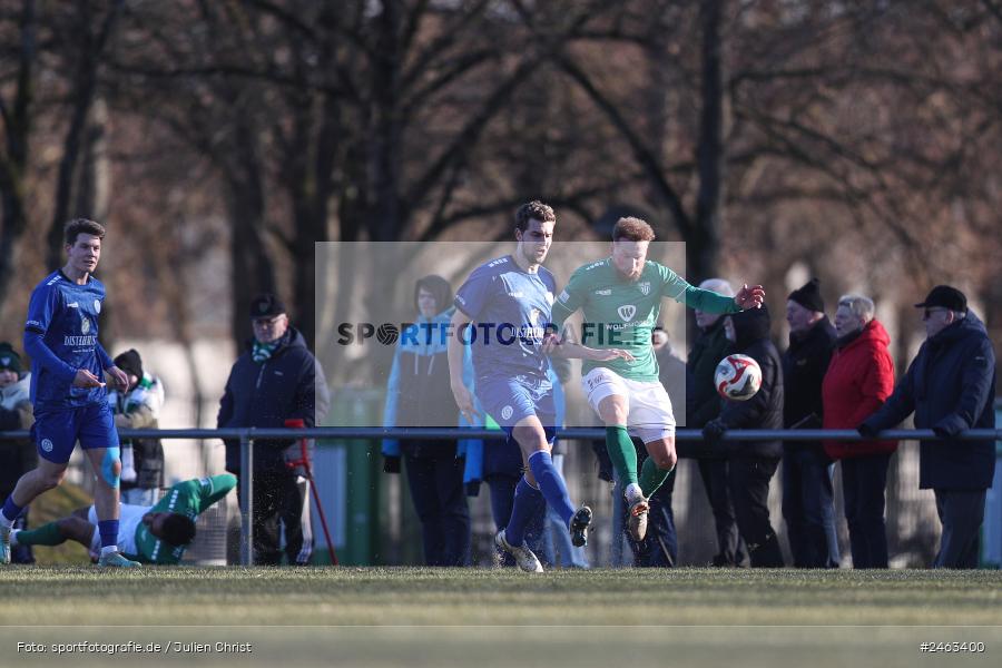 sport, action, Würzburger FV 04, WFV, Schweinfurt, Sachs-Stadion (Nebenplatz 9), Regionalliga Bayern, Landesfreundschaftsspiele, Fussball, FCS, Bayernliga Nord, BFV, 1. FC Schweinfurt 1905, 01.02.2025 - Bild-ID: 2463400