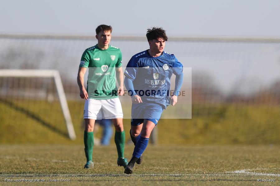 sport, action, Würzburger FV 04, WFV, Schweinfurt, Sachs-Stadion (Nebenplatz 9), Regionalliga Bayern, Landesfreundschaftsspiele, Fussball, FCS, Bayernliga Nord, BFV, 1. FC Schweinfurt 1905, 01.02.2025 - Bild-ID: 2463402