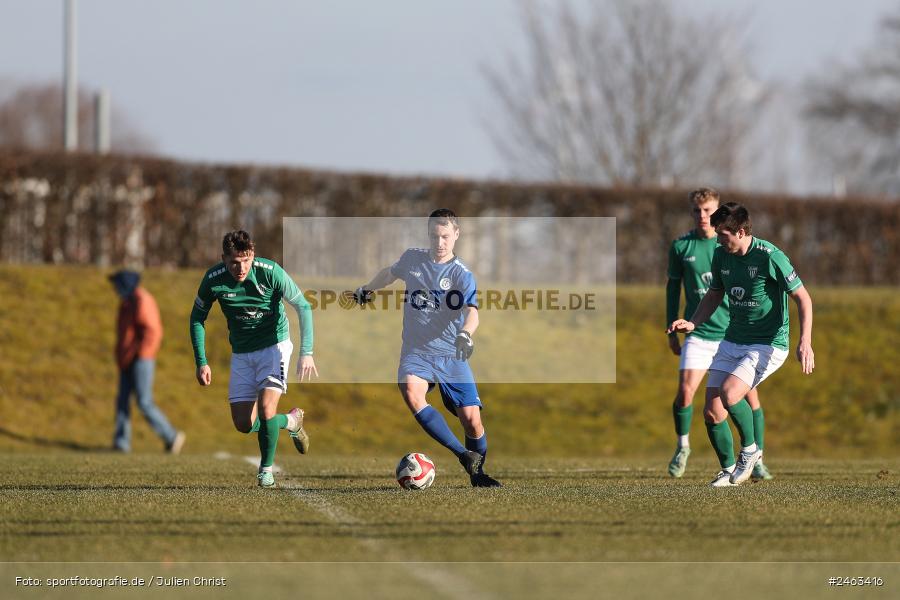 sport, action, Würzburger FV 04, WFV, Schweinfurt, Sachs-Stadion (Nebenplatz 9), Regionalliga Bayern, Landesfreundschaftsspiele, Fussball, FCS, Bayernliga Nord, BFV, 1. FC Schweinfurt 1905, 01.02.2025 - Bild-ID: 2463416