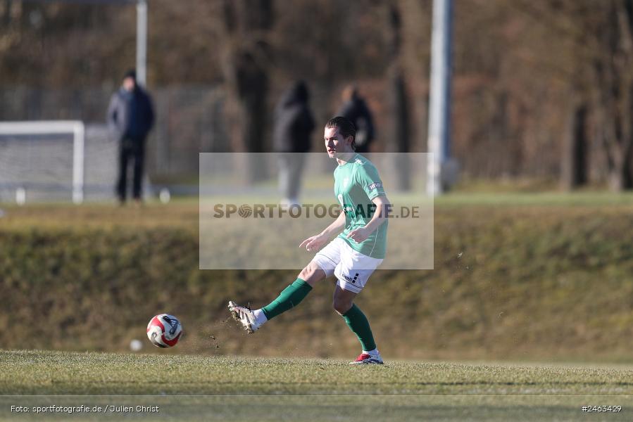 sport, action, Würzburger FV 04, WFV, Schweinfurt, Sachs-Stadion (Nebenplatz 9), Regionalliga Bayern, Landesfreundschaftsspiele, Fussball, FCS, Bayernliga Nord, BFV, 1. FC Schweinfurt 1905, 01.02.2025 - Bild-ID: 2463429