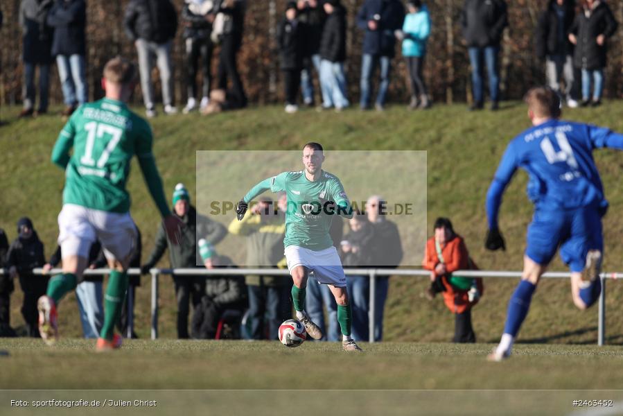 sport, action, Würzburger FV 04, WFV, Schweinfurt, Sachs-Stadion (Nebenplatz 9), Regionalliga Bayern, Landesfreundschaftsspiele, Fussball, FCS, Bayernliga Nord, BFV, 1. FC Schweinfurt 1905, 01.02.2025 - Bild-ID: 2463452