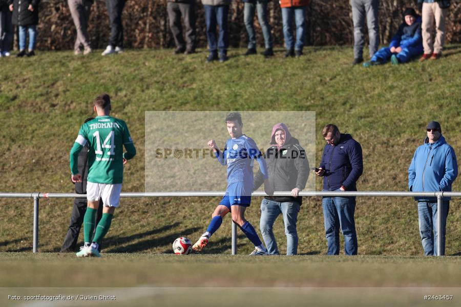 sport, action, Würzburger FV 04, WFV, Schweinfurt, Sachs-Stadion (Nebenplatz 9), Regionalliga Bayern, Landesfreundschaftsspiele, Fussball, FCS, Bayernliga Nord, BFV, 1. FC Schweinfurt 1905, 01.02.2025 - Bild-ID: 2463457
