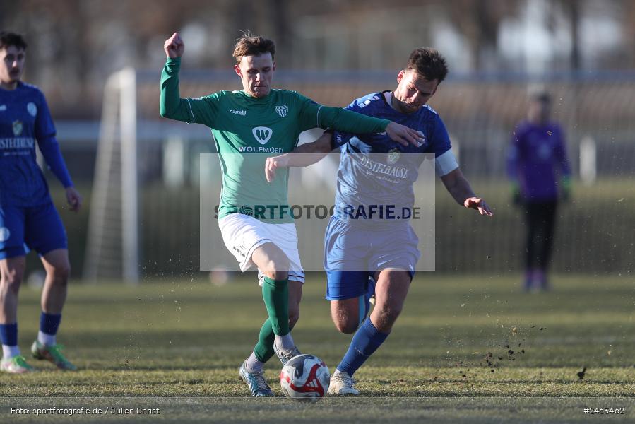 sport, action, Würzburger FV 04, WFV, Schweinfurt, Sachs-Stadion (Nebenplatz 9), Regionalliga Bayern, Landesfreundschaftsspiele, Fussball, FCS, Bayernliga Nord, BFV, 1. FC Schweinfurt 1905, 01.02.2025 - Bild-ID: 2463462