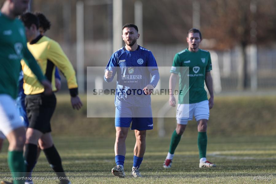 sport, action, Würzburger FV 04, WFV, Schweinfurt, Sachs-Stadion (Nebenplatz 9), Regionalliga Bayern, Landesfreundschaftsspiele, Fussball, FCS, Bayernliga Nord, BFV, 1. FC Schweinfurt 1905, 01.02.2025 - Bild-ID: 2463463