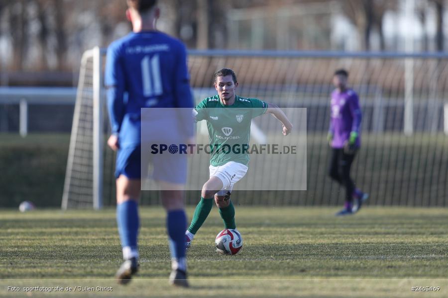 sport, action, Würzburger FV 04, WFV, Schweinfurt, Sachs-Stadion (Nebenplatz 9), Regionalliga Bayern, Landesfreundschaftsspiele, Fussball, FCS, Bayernliga Nord, BFV, 1. FC Schweinfurt 1905, 01.02.2025 - Bild-ID: 2463469