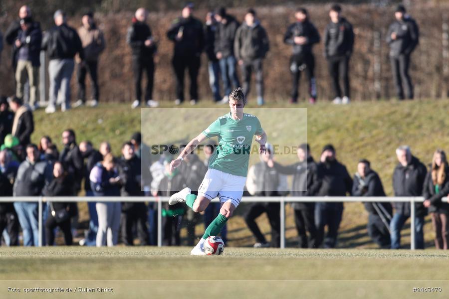 sport, action, Würzburger FV 04, WFV, Schweinfurt, Sachs-Stadion (Nebenplatz 9), Regionalliga Bayern, Landesfreundschaftsspiele, Fussball, FCS, Bayernliga Nord, BFV, 1. FC Schweinfurt 1905, 01.02.2025 - Bild-ID: 2463470