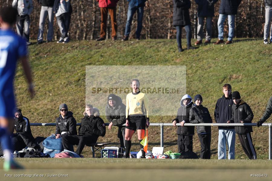 sport, action, Würzburger FV 04, WFV, Schweinfurt, Sachs-Stadion (Nebenplatz 9), Regionalliga Bayern, Landesfreundschaftsspiele, Fussball, FCS, Bayernliga Nord, BFV, 1. FC Schweinfurt 1905, 01.02.2025 - Bild-ID: 2463472