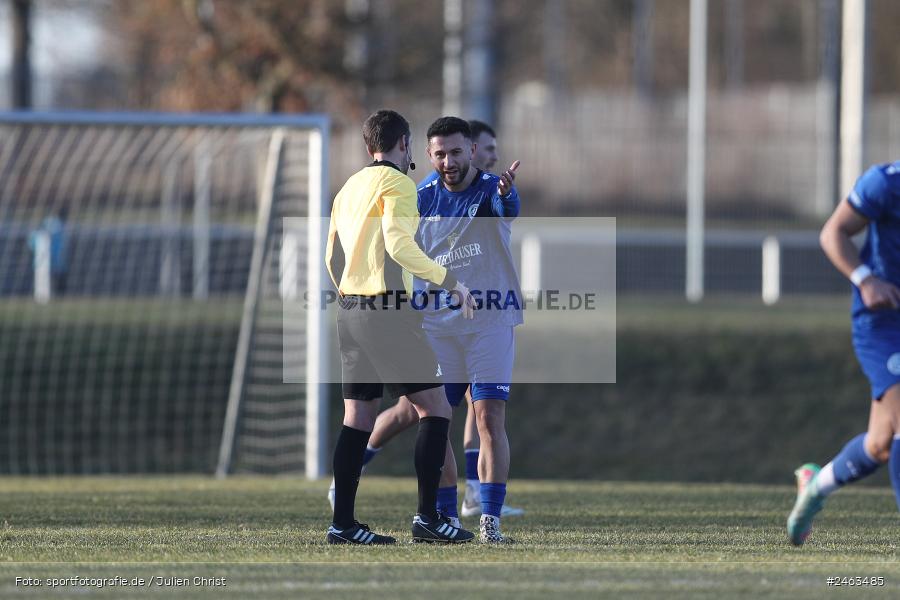sport, action, Würzburger FV 04, WFV, Schweinfurt, Sachs-Stadion (Nebenplatz 9), Regionalliga Bayern, Landesfreundschaftsspiele, Fussball, FCS, Bayernliga Nord, BFV, 1. FC Schweinfurt 1905, 01.02.2025 - Bild-ID: 2463485