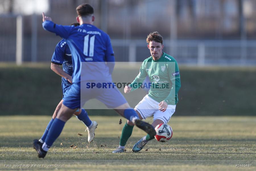 sport, action, Würzburger FV 04, WFV, Schweinfurt, Sachs-Stadion (Nebenplatz 9), Regionalliga Bayern, Landesfreundschaftsspiele, Fussball, FCS, Bayernliga Nord, BFV, 1. FC Schweinfurt 1905, 01.02.2025 - Bild-ID: 2463487
