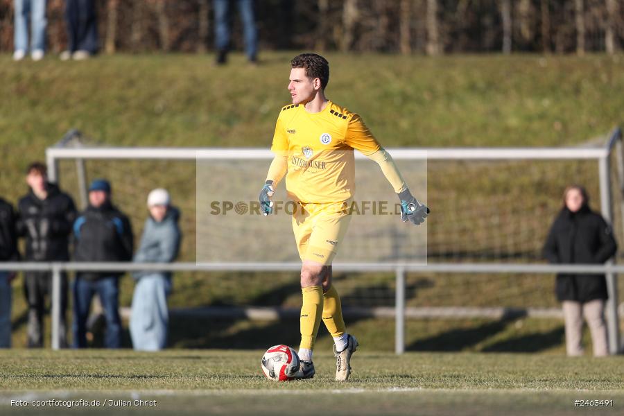 sport, action, Würzburger FV 04, WFV, Schweinfurt, Sachs-Stadion (Nebenplatz 9), Regionalliga Bayern, Landesfreundschaftsspiele, Fussball, FCS, Bayernliga Nord, BFV, 1. FC Schweinfurt 1905, 01.02.2025 - Bild-ID: 2463491