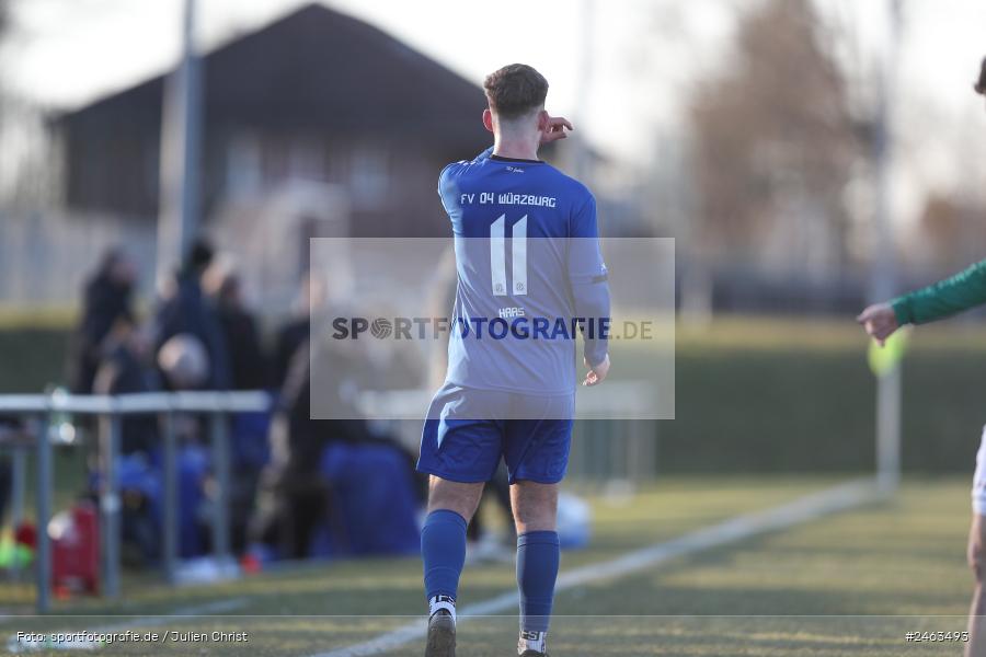 sport, action, Würzburger FV 04, WFV, Schweinfurt, Sachs-Stadion (Nebenplatz 9), Regionalliga Bayern, Landesfreundschaftsspiele, Fussball, FCS, Bayernliga Nord, BFV, 1. FC Schweinfurt 1905, 01.02.2025 - Bild-ID: 2463493