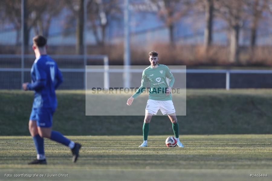 sport, action, Würzburger FV 04, WFV, Schweinfurt, Sachs-Stadion (Nebenplatz 9), Regionalliga Bayern, Landesfreundschaftsspiele, Fussball, FCS, Bayernliga Nord, BFV, 1. FC Schweinfurt 1905, 01.02.2025 - Bild-ID: 2463494