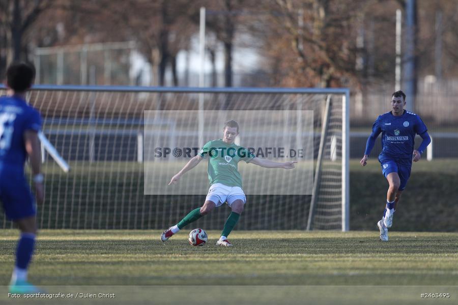 sport, action, Würzburger FV 04, WFV, Schweinfurt, Sachs-Stadion (Nebenplatz 9), Regionalliga Bayern, Landesfreundschaftsspiele, Fussball, FCS, Bayernliga Nord, BFV, 1. FC Schweinfurt 1905, 01.02.2025 - Bild-ID: 2463495 sport, action, Würzburger FV 04, WFV, Schweinfurt, Sachs-Stadion (Nebenplatz 9), Regionalliga Bayern, Landesfreundschaftsspiele, Fussball, FCS, Bayernliga Nord, BFV, 1. FC Schweinfurt 1905, 01.02.2025 - Bild-ID: 2463495