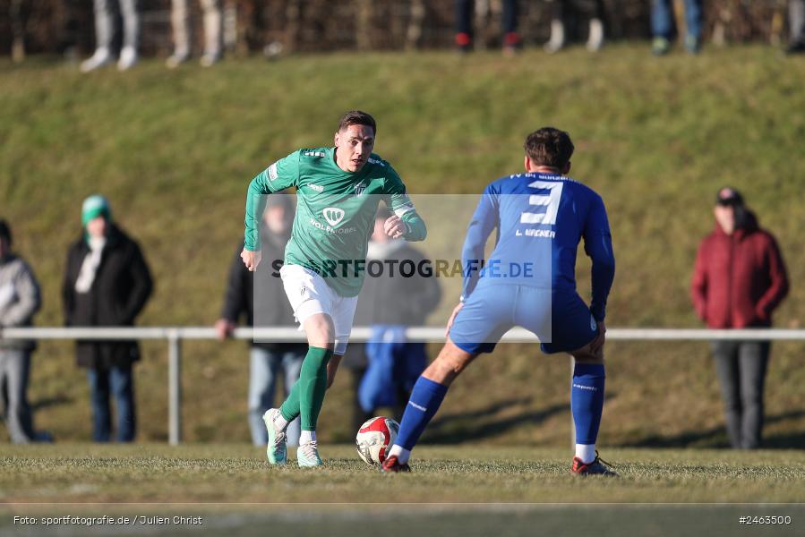 sport, action, Würzburger FV 04, WFV, Schweinfurt, Sachs-Stadion (Nebenplatz 9), Regionalliga Bayern, Landesfreundschaftsspiele, Fussball, FCS, Bayernliga Nord, BFV, 1. FC Schweinfurt 1905, 01.02.2025 - Bild-ID: 2463500 sport, action, Würzburger FV 04, WFV, Schweinfurt, Sachs-Stadion (Nebenplatz 9), Regionalliga Bayern, Landesfreundschaftsspiele, Fussball, FCS, Bayernliga Nord, BFV, 1. FC Schweinfurt 1905, 01.02.2025 - Bild-ID: 2463500