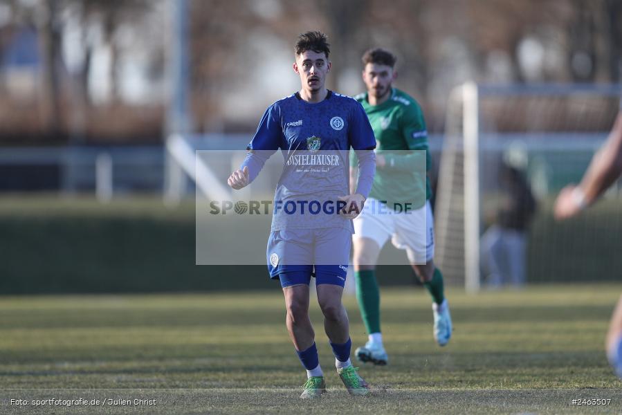 sport, action, Würzburger FV 04, WFV, Schweinfurt, Sachs-Stadion (Nebenplatz 9), Regionalliga Bayern, Landesfreundschaftsspiele, Fussball, FCS, Bayernliga Nord, BFV, 1. FC Schweinfurt 1905, 01.02.2025 - Bild-ID: 2463507