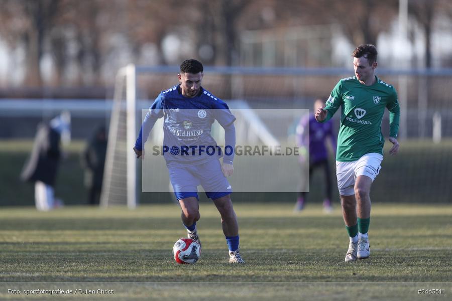 sport, action, Würzburger FV 04, WFV, Schweinfurt, Sachs-Stadion (Nebenplatz 9), Regionalliga Bayern, Landesfreundschaftsspiele, Fussball, FCS, Bayernliga Nord, BFV, 1. FC Schweinfurt 1905, 01.02.2025 - Bild-ID: 2463511