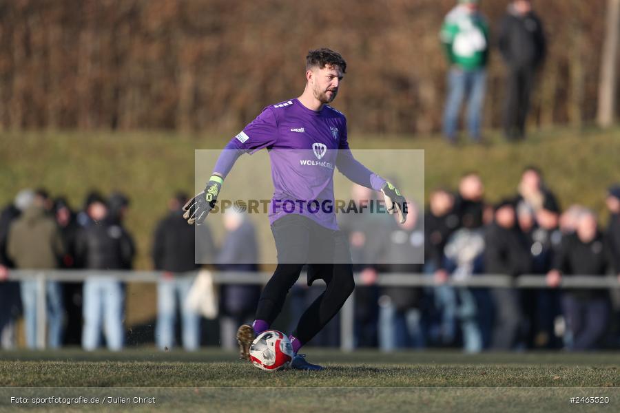 sport, action, Würzburger FV 04, WFV, Schweinfurt, Sachs-Stadion (Nebenplatz 9), Regionalliga Bayern, Landesfreundschaftsspiele, Fussball, FCS, Bayernliga Nord, BFV, 1. FC Schweinfurt 1905, 01.02.2025 - Bild-ID: 2463520