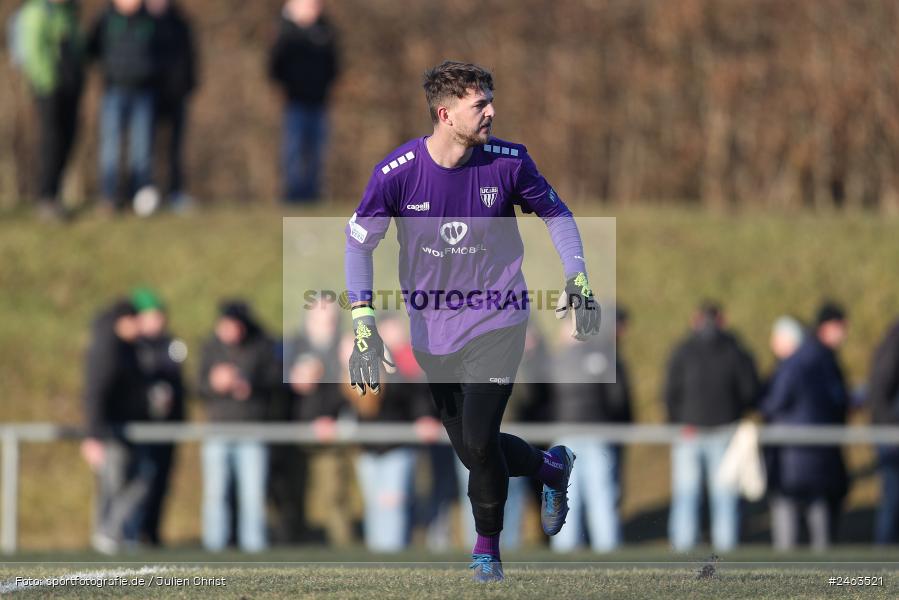 sport, action, Würzburger FV 04, WFV, Schweinfurt, Sachs-Stadion (Nebenplatz 9), Regionalliga Bayern, Landesfreundschaftsspiele, Fussball, FCS, Bayernliga Nord, BFV, 1. FC Schweinfurt 1905, 01.02.2025 - Bild-ID: 2463521