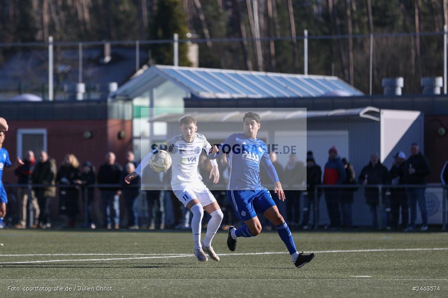 sport, action, Sportgelände, SVA, SV Viktoria Aschaffenburg, Regionalliga Bayern, Landesfreundschaftsspiele, Hessenliga, Fussball, FCB, FC Bayern Alzenau, BFV, Alzenau, 02.02.2025 - Bild-ID: 2463574