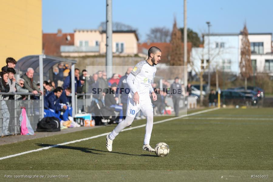 sport, action, Sportgelände, SVA, SV Viktoria Aschaffenburg, Regionalliga Bayern, Landesfreundschaftsspiele, Hessenliga, Fussball, FCB, FC Bayern Alzenau, BFV, Alzenau, 02.02.2025 - Bild-ID: 2463602