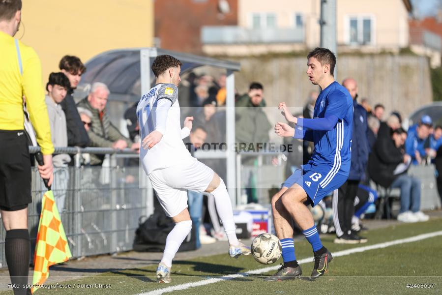 sport, action, Sportgelände, SVA, SV Viktoria Aschaffenburg, Regionalliga Bayern, Landesfreundschaftsspiele, Hessenliga, Fussball, FCB, FC Bayern Alzenau, BFV, Alzenau, 02.02.2025 - Bild-ID: 2463607