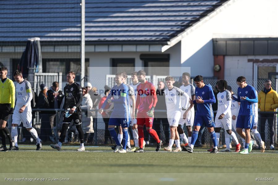 sport, action, Sportgelände, SVA, SV Viktoria Aschaffenburg, Regionalliga Bayern, Landesfreundschaftsspiele, Hessenliga, Fussball, FCB, FC Bayern Alzenau, BFV, Alzenau, 02.02.2025 - Bild-ID: 2463647