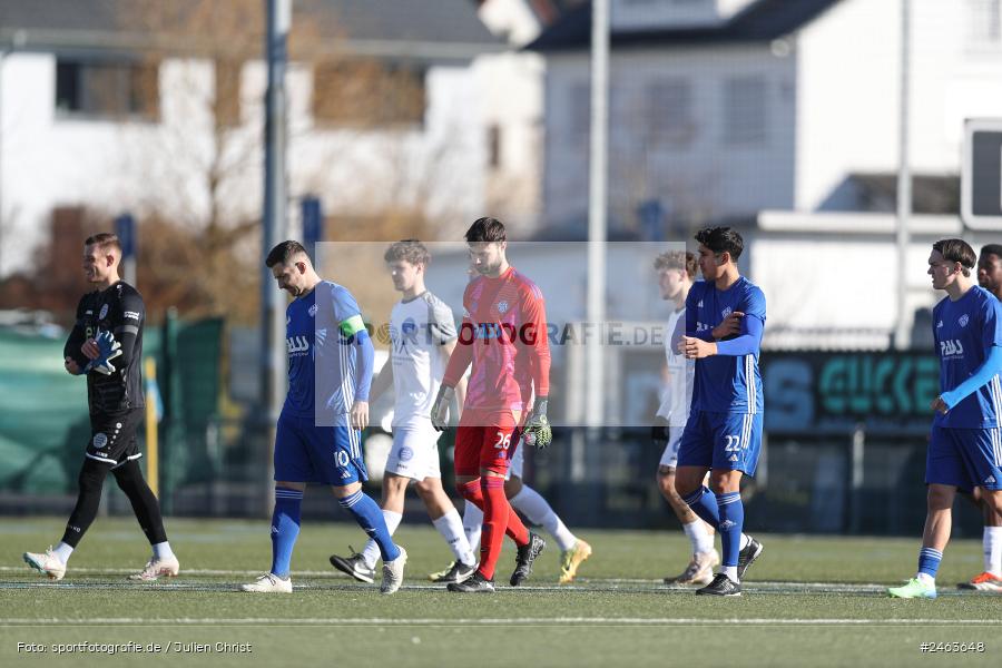 sport, action, Sportgelände, SVA, SV Viktoria Aschaffenburg, Regionalliga Bayern, Landesfreundschaftsspiele, Hessenliga, Fussball, FCB, FC Bayern Alzenau, BFV, Alzenau, 02.02.2025 - Bild-ID: 2463648