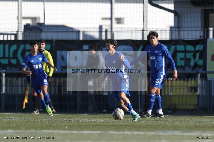 sport, action, Sportgelände, SVA, SV Viktoria Aschaffenburg, Regionalliga Bayern, Landesfreundschaftsspiele, Hessenliga, Fussball, FCB, FC Bayern Alzenau, BFV, Alzenau, 02.02.2025 - Bild-ID: 2463668