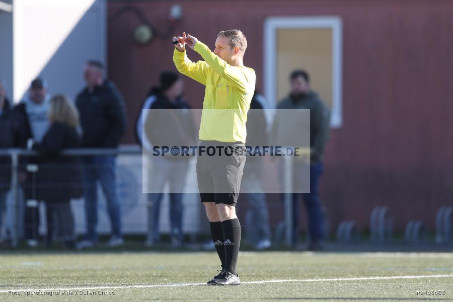 sport, action, Sportgelände, SVA, SV Viktoria Aschaffenburg, Regionalliga Bayern, Landesfreundschaftsspiele, Hessenliga, Fussball, FCB, FC Bayern Alzenau, BFV, Alzenau, 02.02.2025 - Bild-ID: 2463683